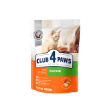 Club 4 Paws "Kanalihaga" kuivtoit kassipoegadele 300 g.